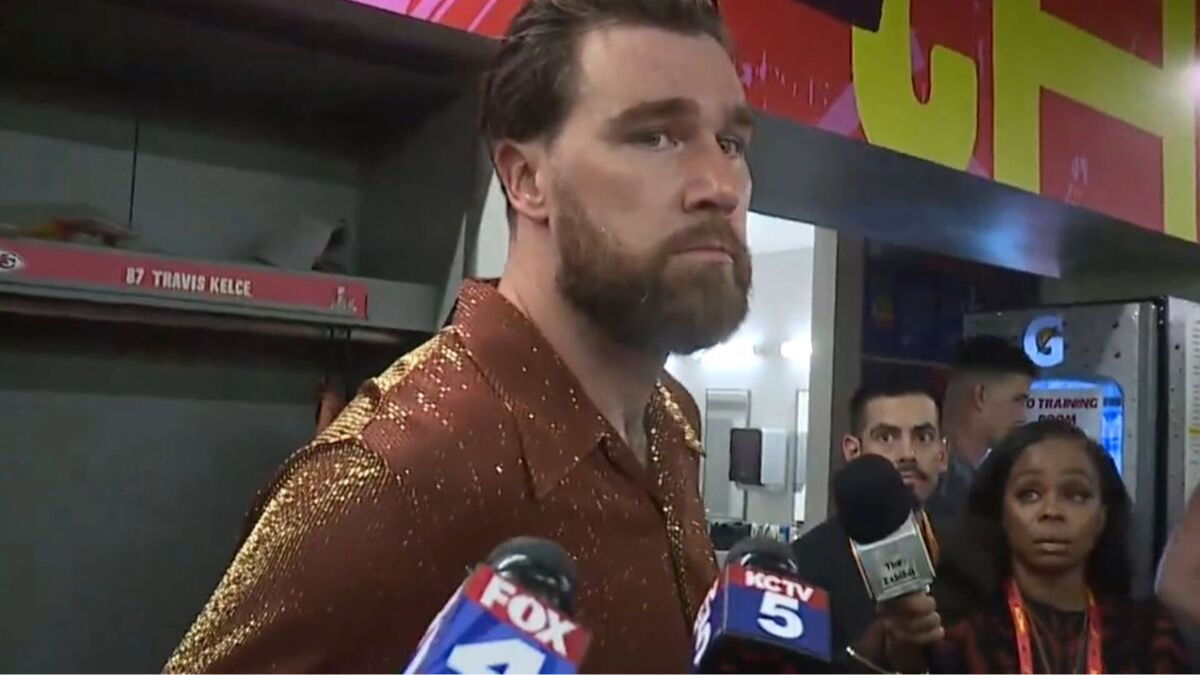 Travis Kelce opens up about Super Bowl loss during post-game interview -  Celebrity - Tyla