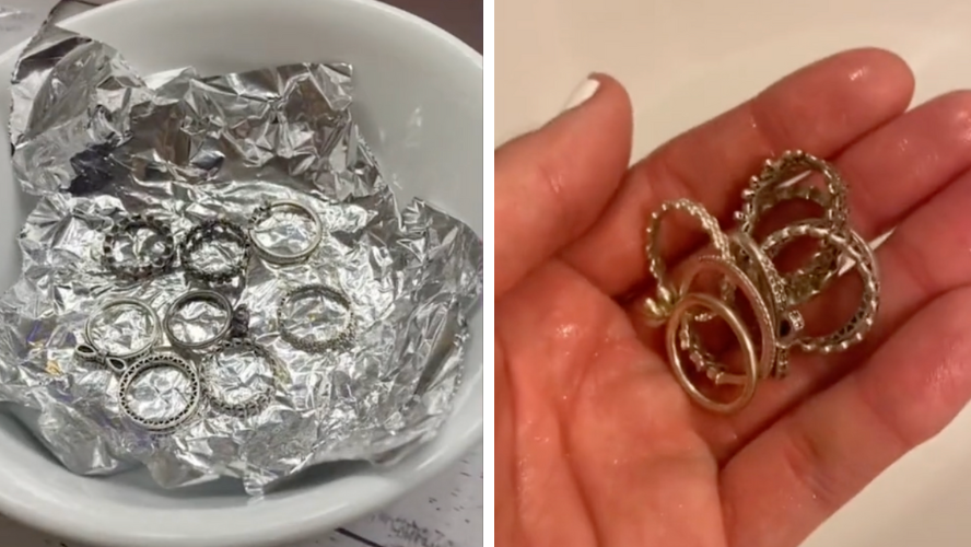 How to clean hot sale silver pandora rings