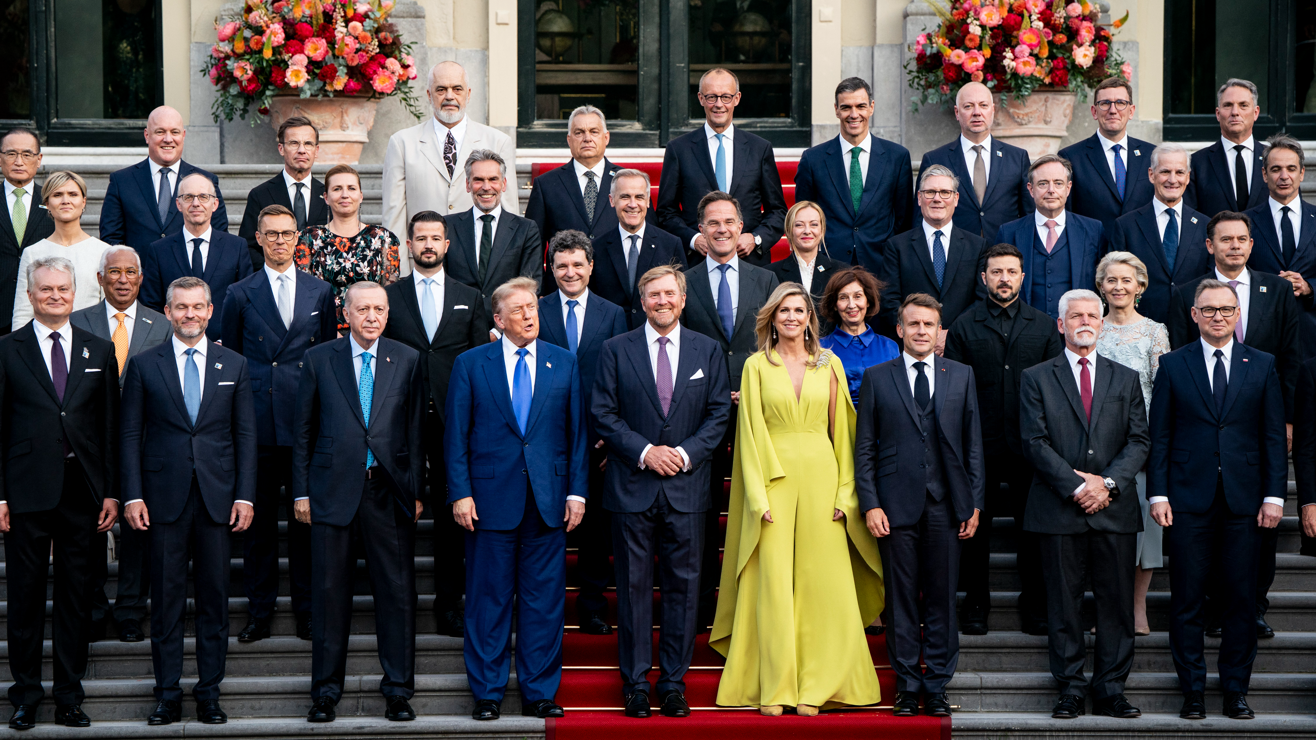 Photo of world leaders including Donald Trump at NATO summit has everyone  saying same thing