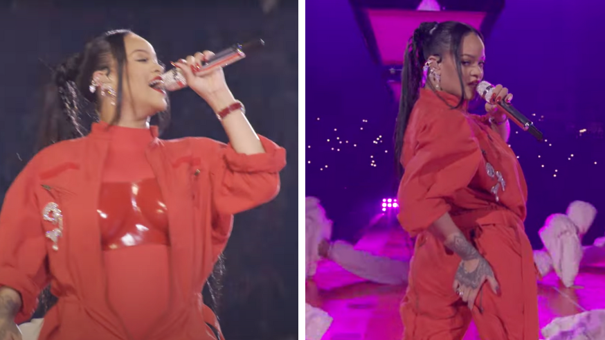 Fans praise Rihanna for putting on impressive Super Bowl halftime show while pregnant - Vimarsana News