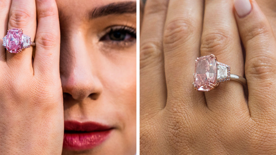 Sotheby's to Auction World's Most Vivid Pink Diamond Estimated at $35M