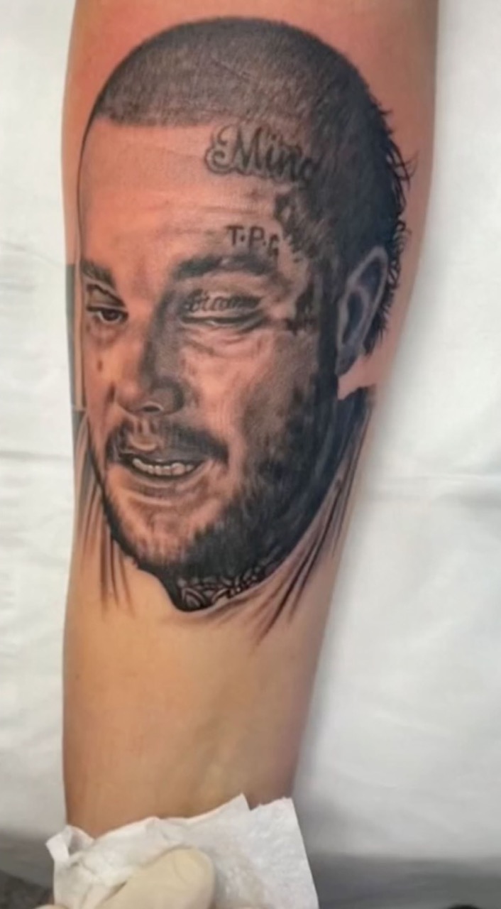 Linkin park tattoo on my husband by gothiccbratt on DeviantArt