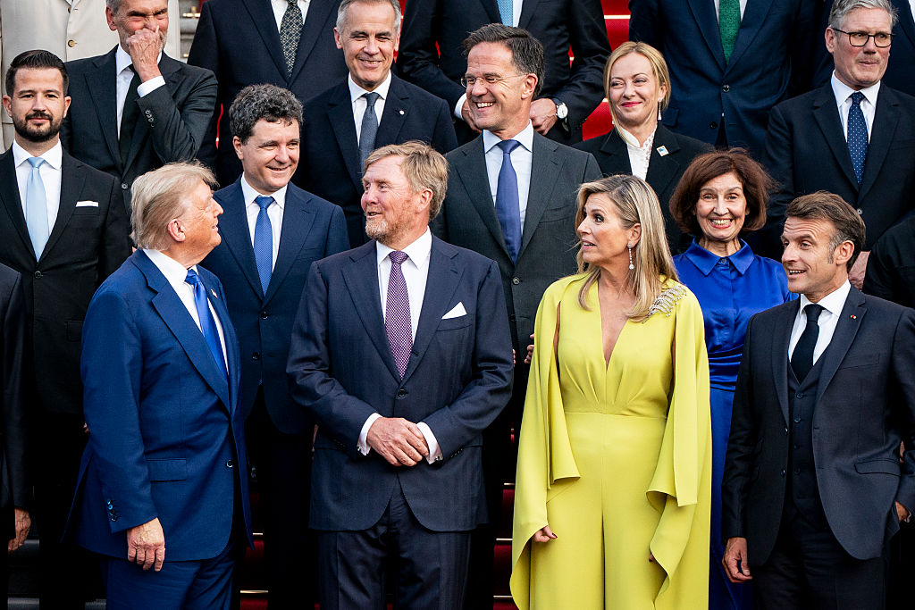 Expert reveals hidden detail in NATO summit photo with Trump that has  everyone saying the same thing