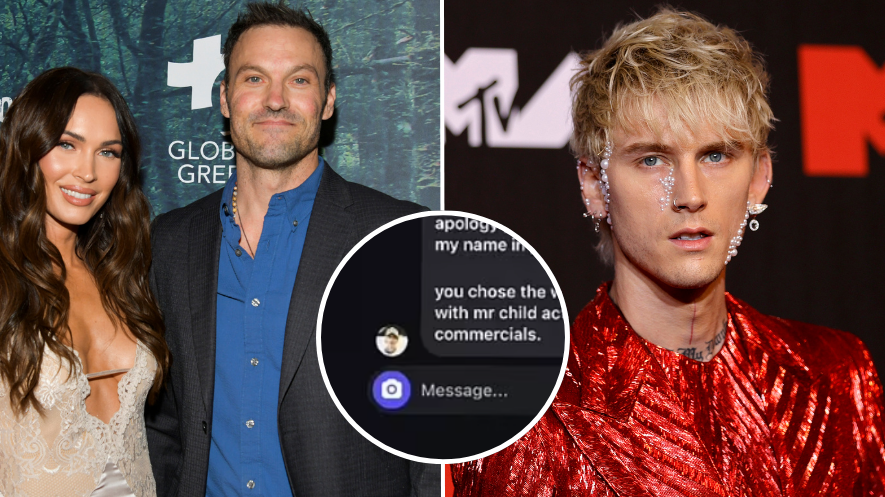 Megan Fox's ex-husband Brian Austin Green had brutal response to Machine  Gun Kelly's shocking text message