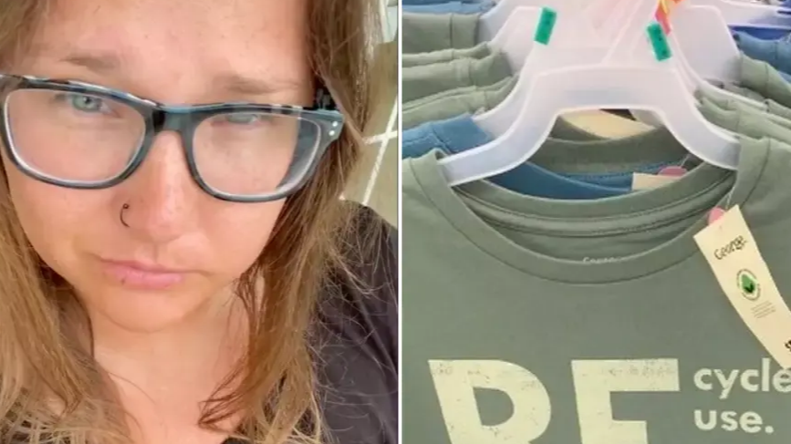 TikToker shares how to stop t-shirt sweat patches with panty liners