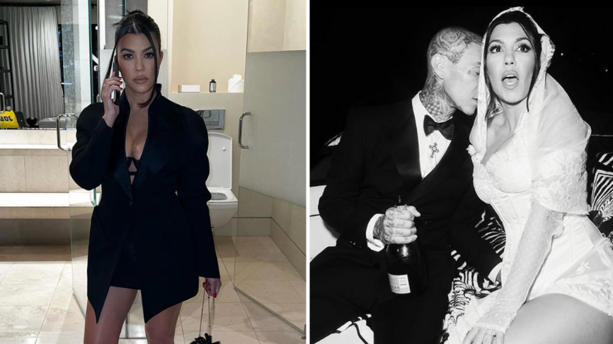 Fans Are Calling For Travis Barker To Stop His Risqué Comments On Kourtney's Posts - Vimarsana News