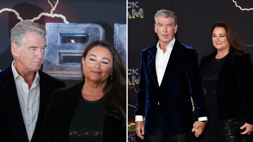 Pierce Brosnan, Wife Keely Have Red Carpet Date Night: Photos