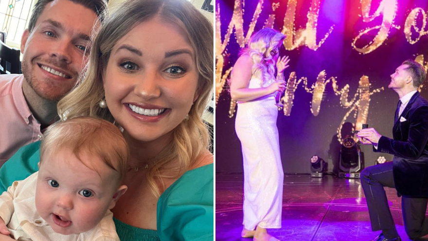 Former Love Island star Amy Hart names baby boy Stanley