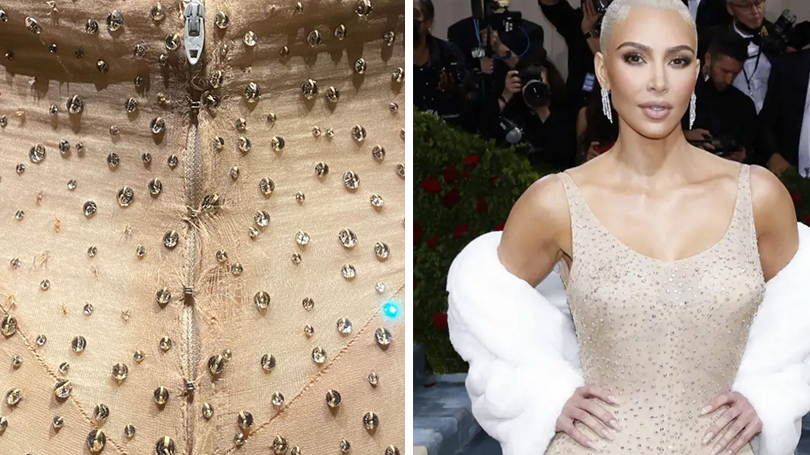 Kim Kardashian allegedly damaged Marilyn Monroe dress at Met Gala