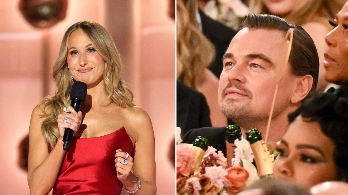 Nikki Glaser apologises to Leonardo DiCaprio after 'cheap joke' about his  girlfriend's age