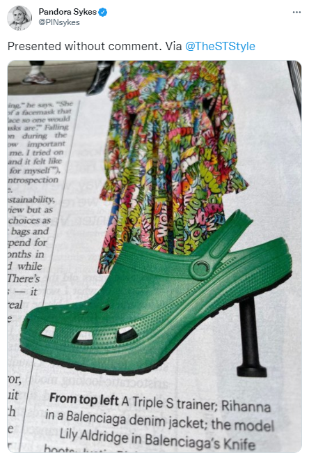 High-Heeled Crocs Are A Crime Against Fashion And Need To Be Stopped