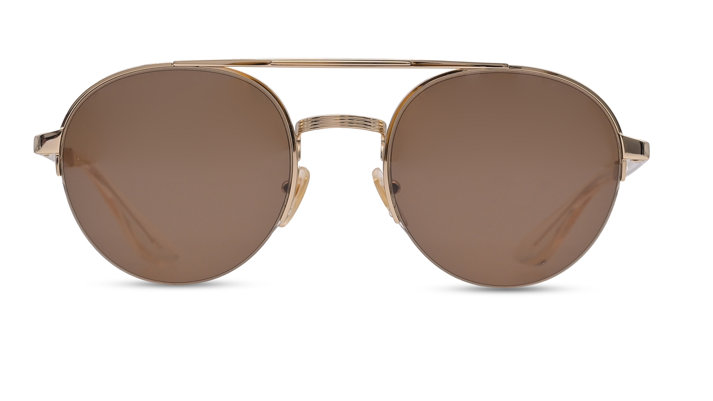 Gucci sunglasses hotsell round gold