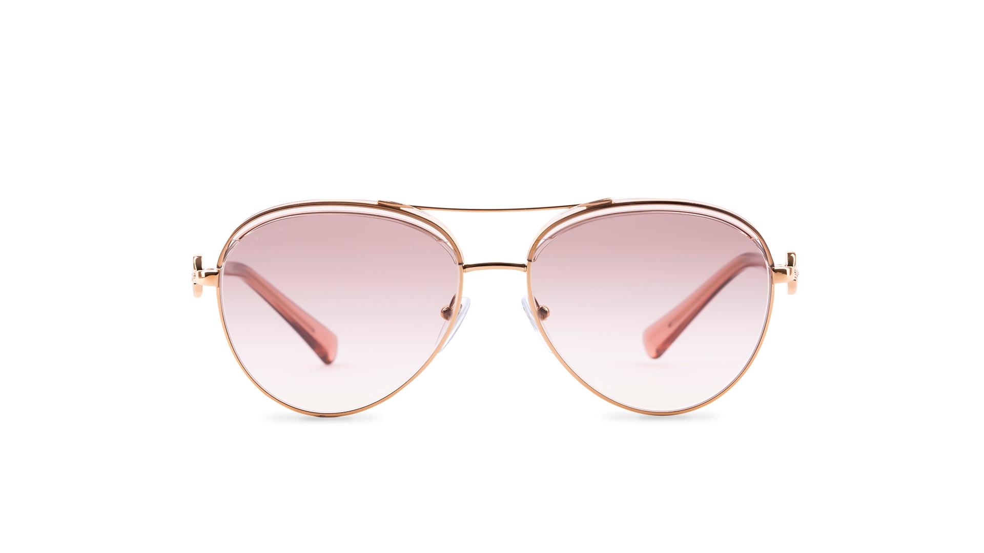 Bvlgari rose gold online sunglasses