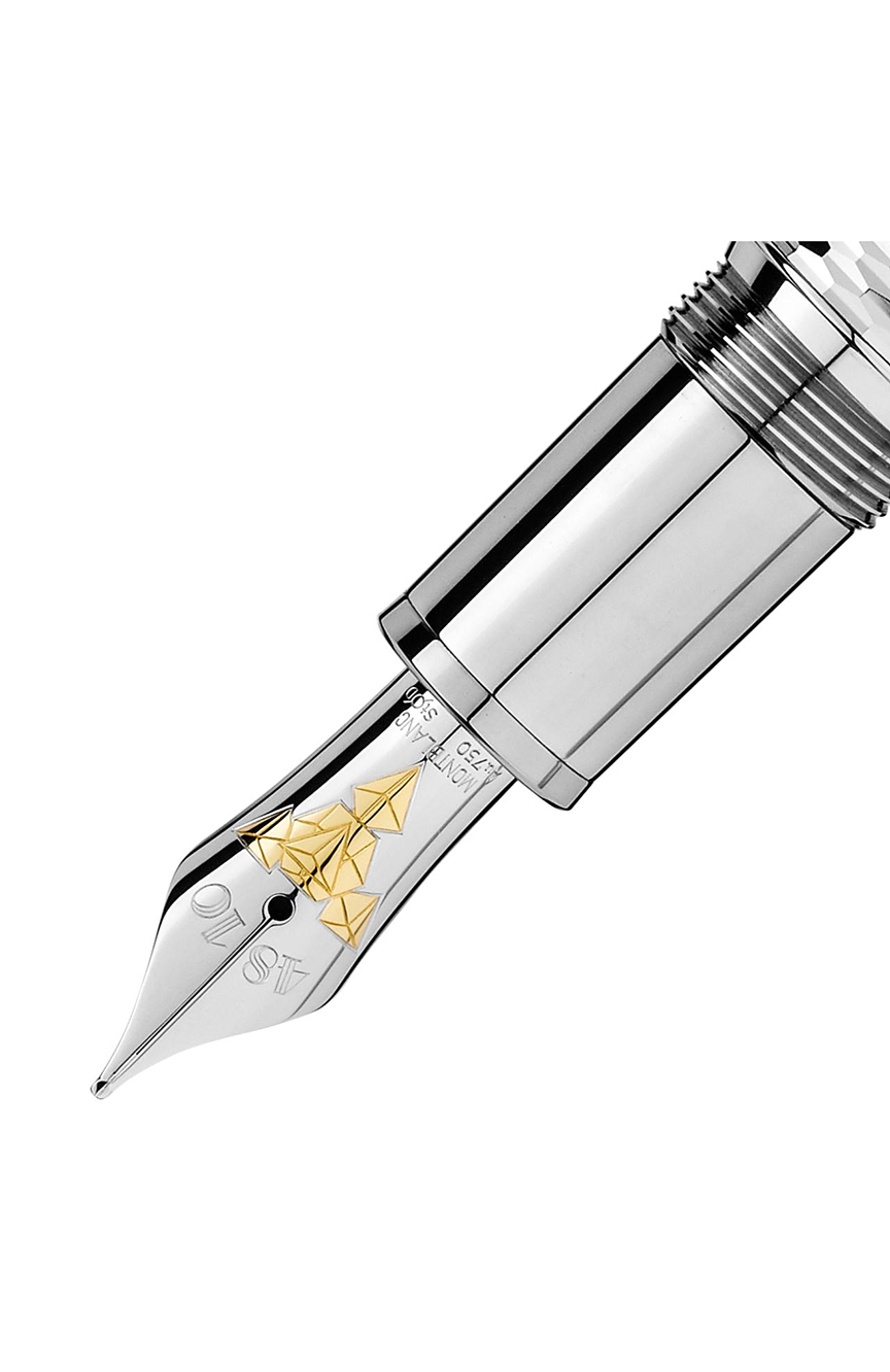 Montblanc Meisterstück Solitaire Calligraphy Gold Leaf Fountain Pen