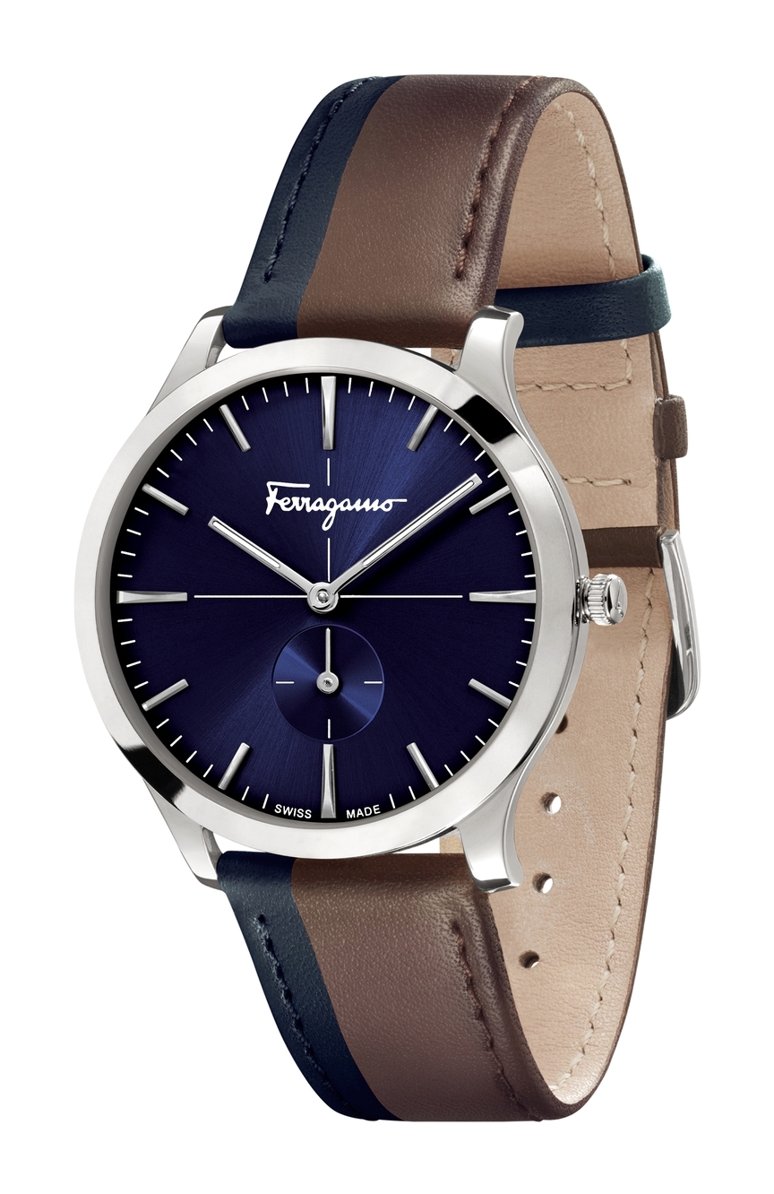 Ferragamo Slim Gent 40MM Blue Index RivoliShop