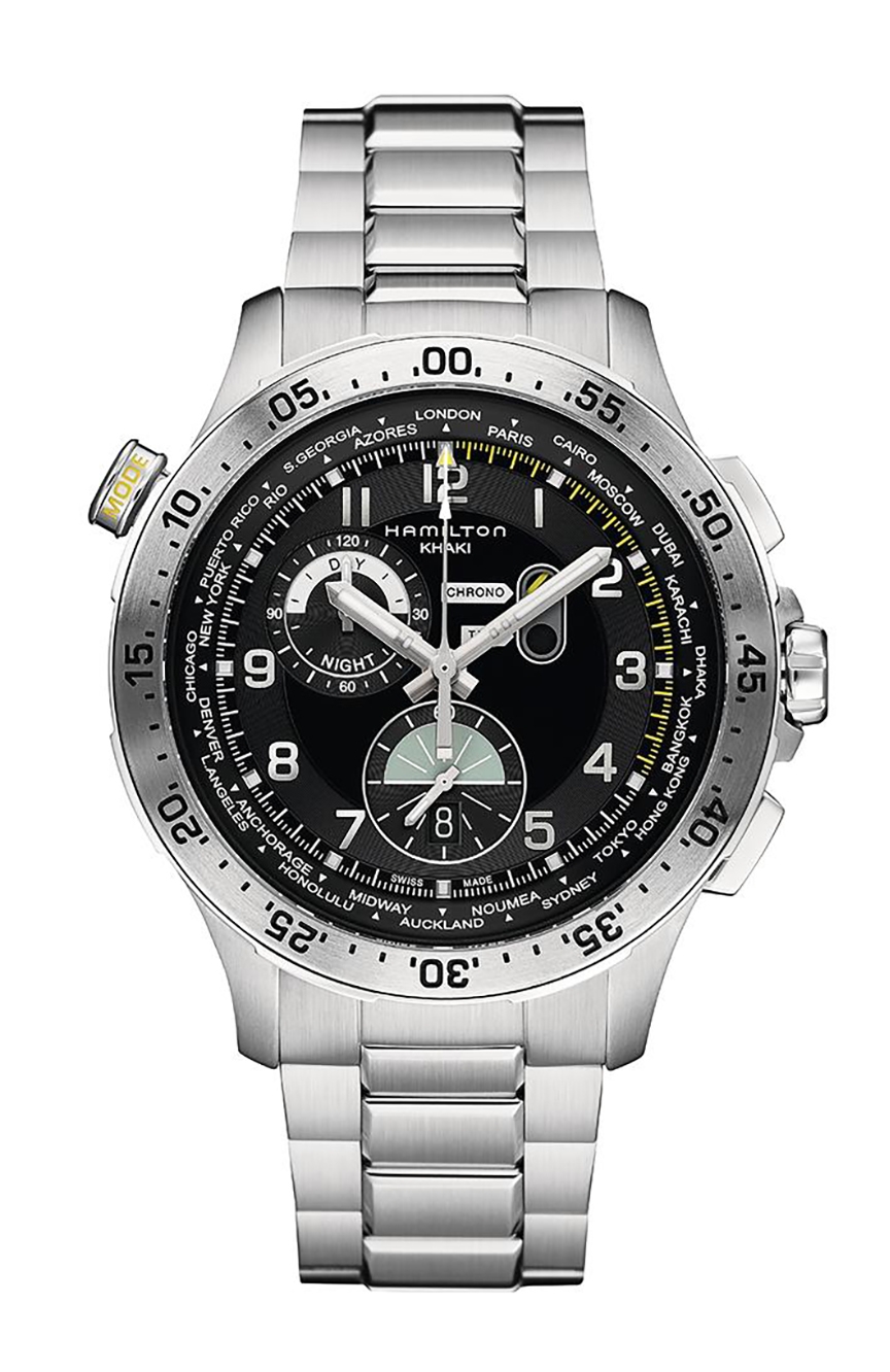 Khaki aviation 2025 worldtimer chrono quartz