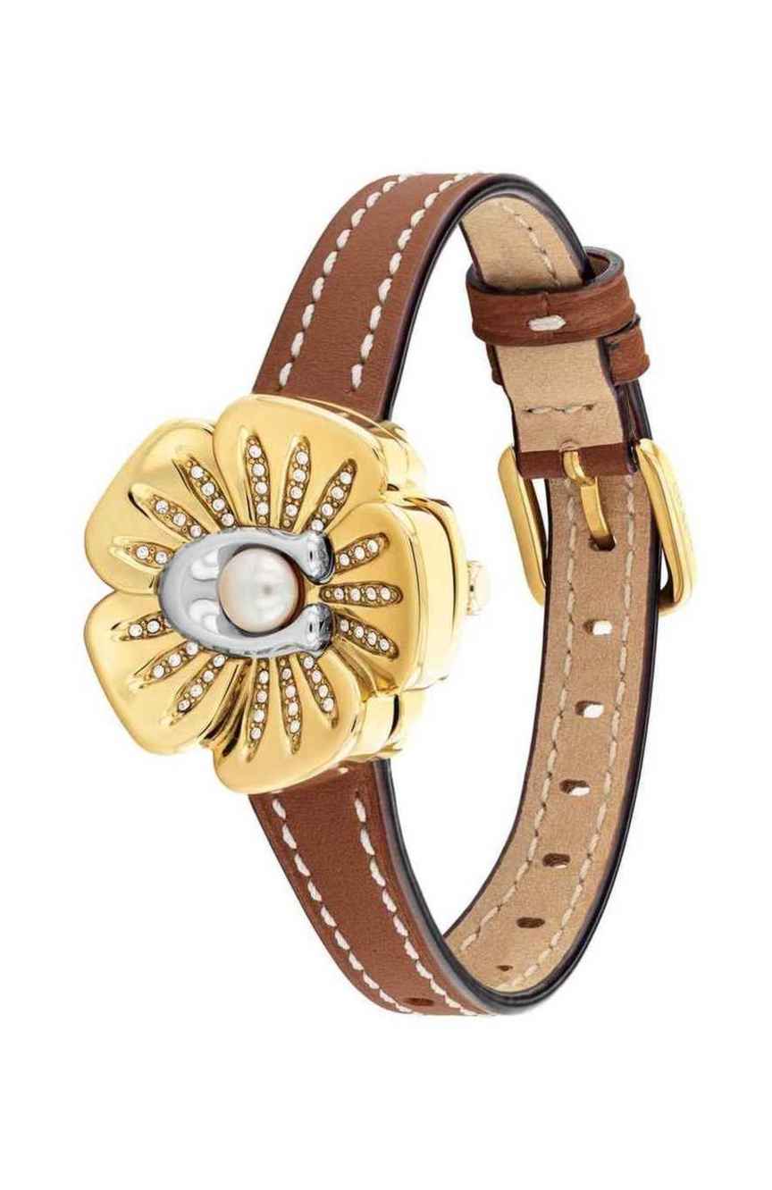 Coach tea shop rose watch