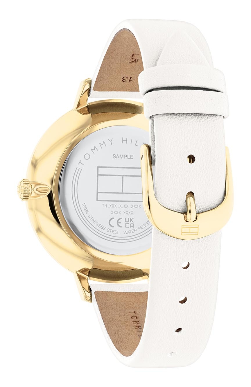 Tommy hilfiger deals women's leather watch