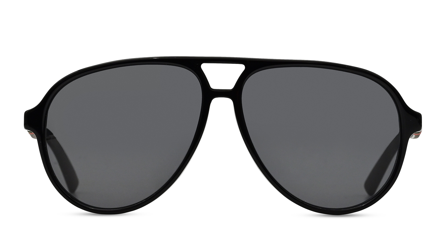 gucci sunglasses aviator black