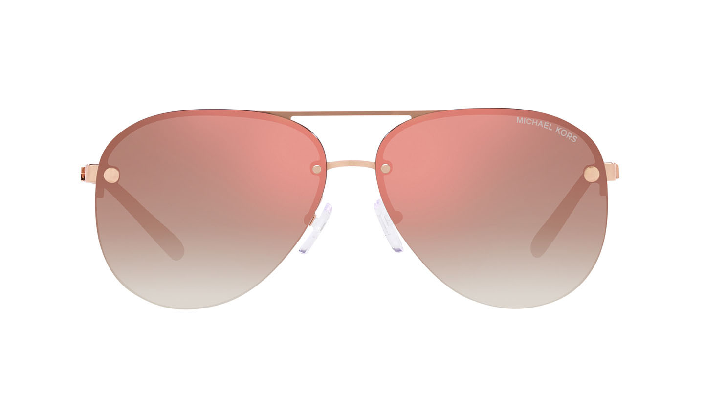 Michael kors rose gold 2025 sunglasses