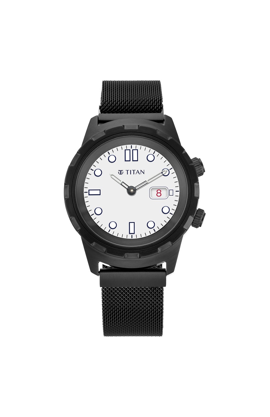 Titan hot sale hybrid watch