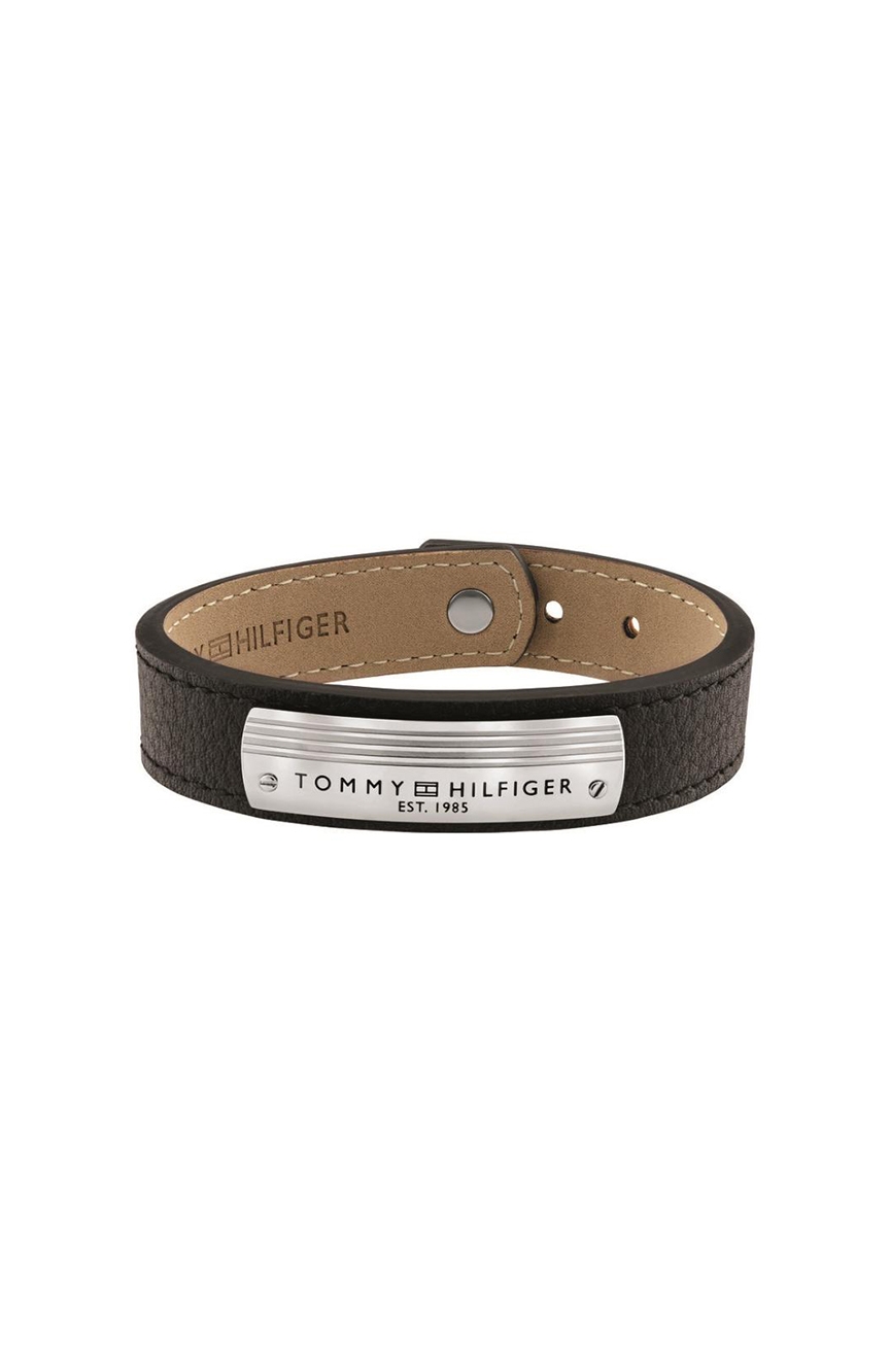 tommy hilfiger leather bracelet