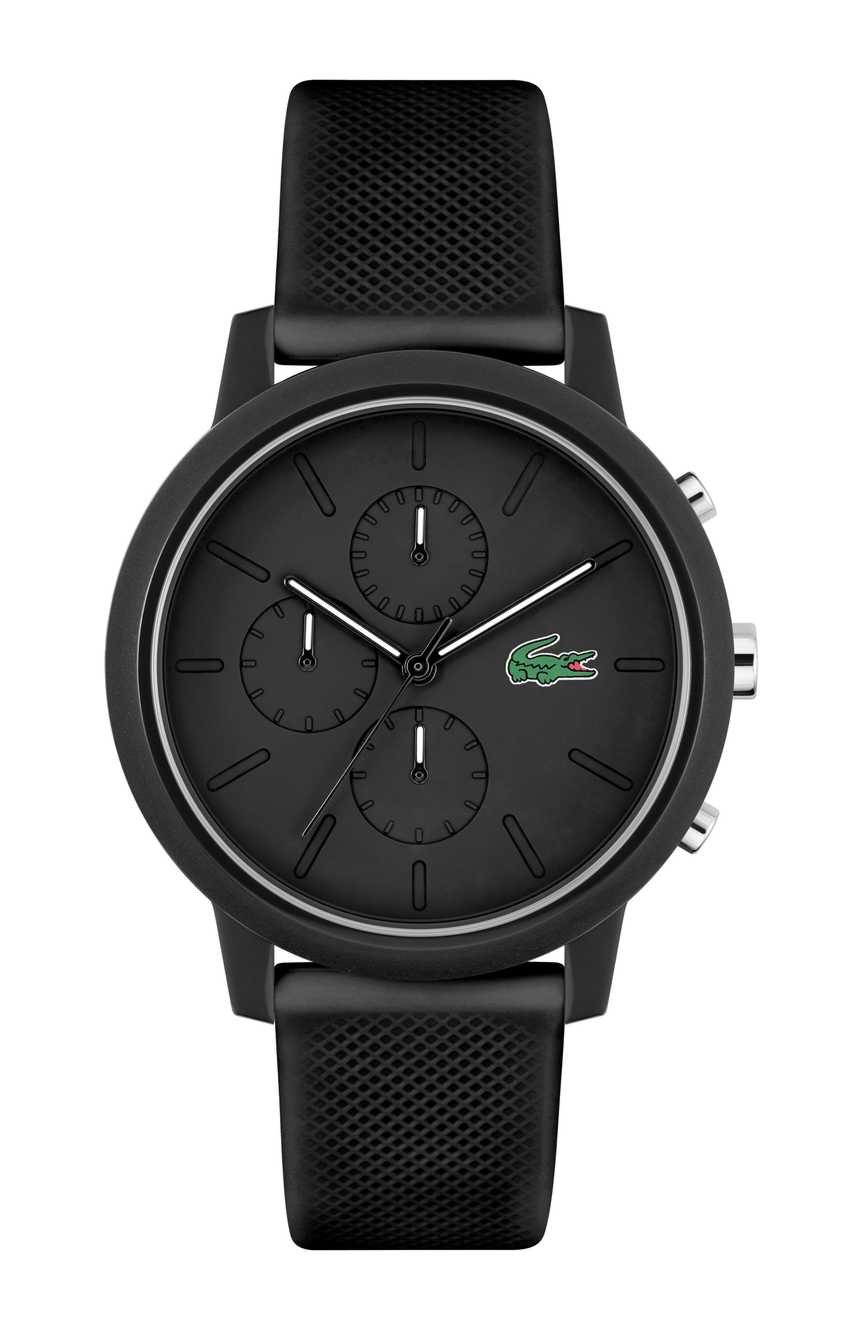 Mens black lacoste outlet watch