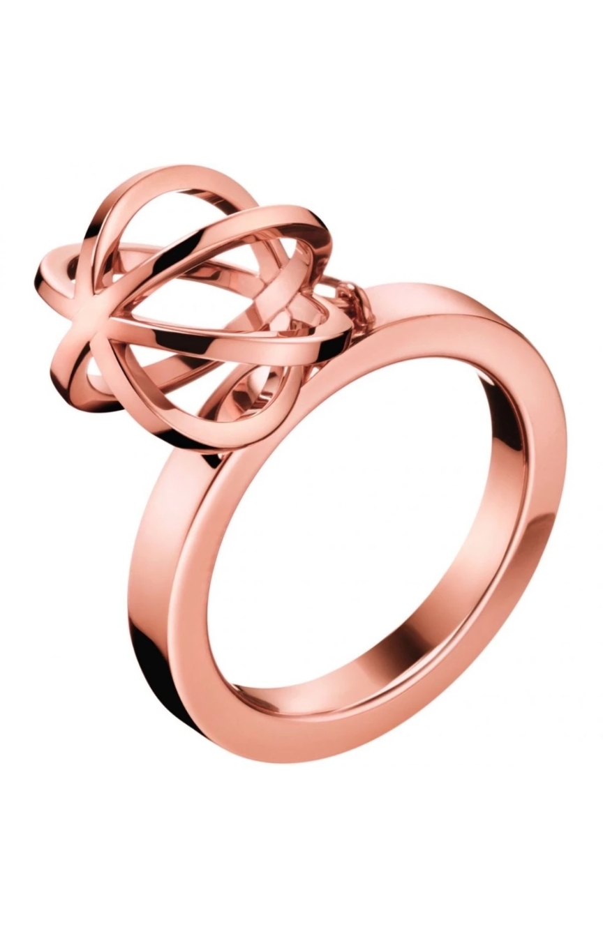 Calvin klein rose store gold ring