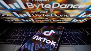 TikTok and ByteDance logos