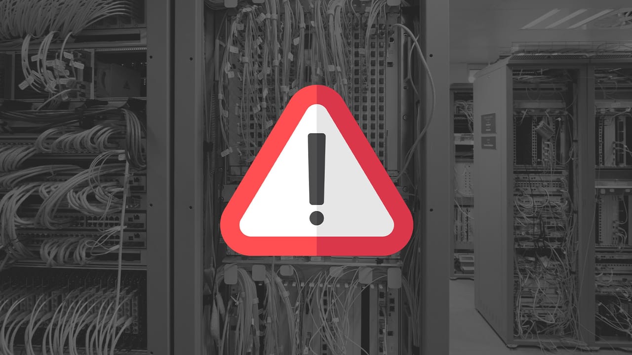 Data center outage illustration Data center outage illustration