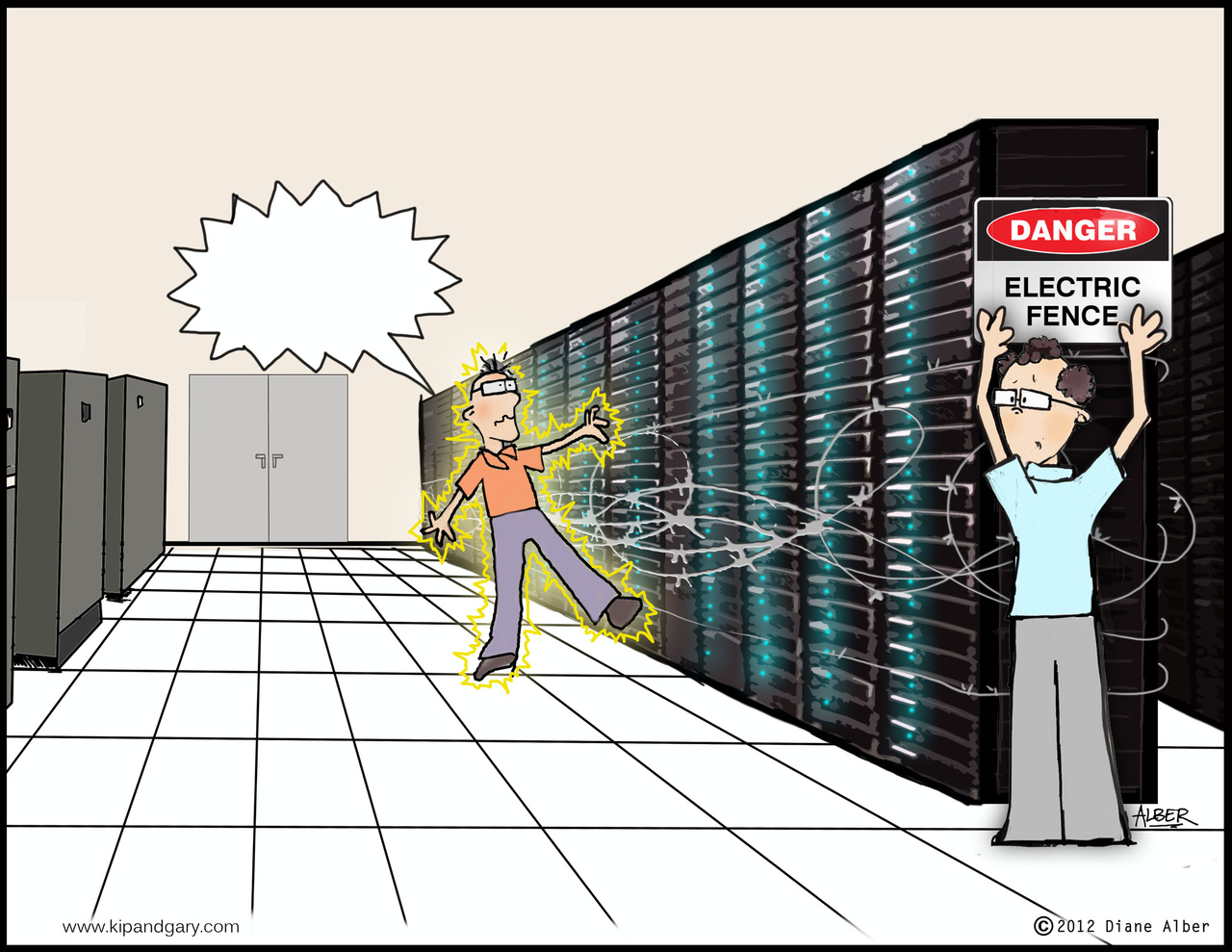 Friday Funny: Caption Contest - Secure Servers