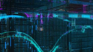 AI data center illustration AI data center illustration