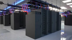 Rows of Server Cabinets Rows of Server Cabinets