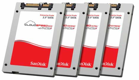 SanDisk Expands CloudSpeed Family of SSD Enterprise Storage