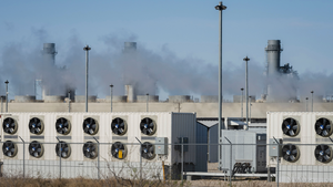 A data center in Odessa, Texas A data center in Odessa, Texas