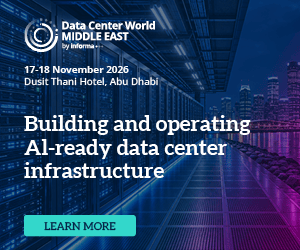 Data Center World Middle East set for Nov 2026 in Abu Dhabi