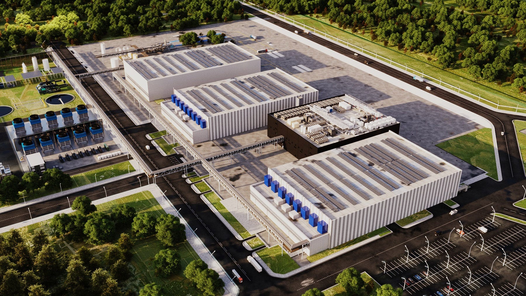 Data center protective coatings illustration