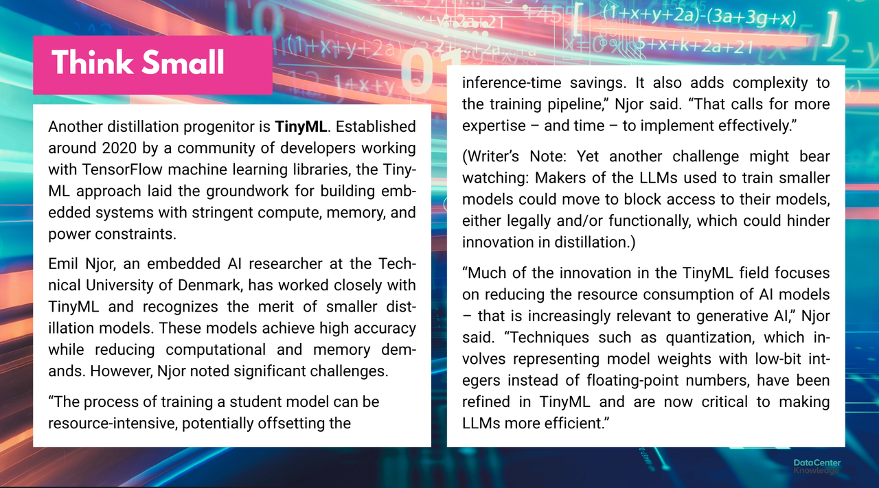 graphic sidebar highlights the development of TinyML project graphic sidebar highlights the development of TinyML project