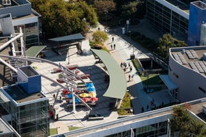Google campus aerial ahot