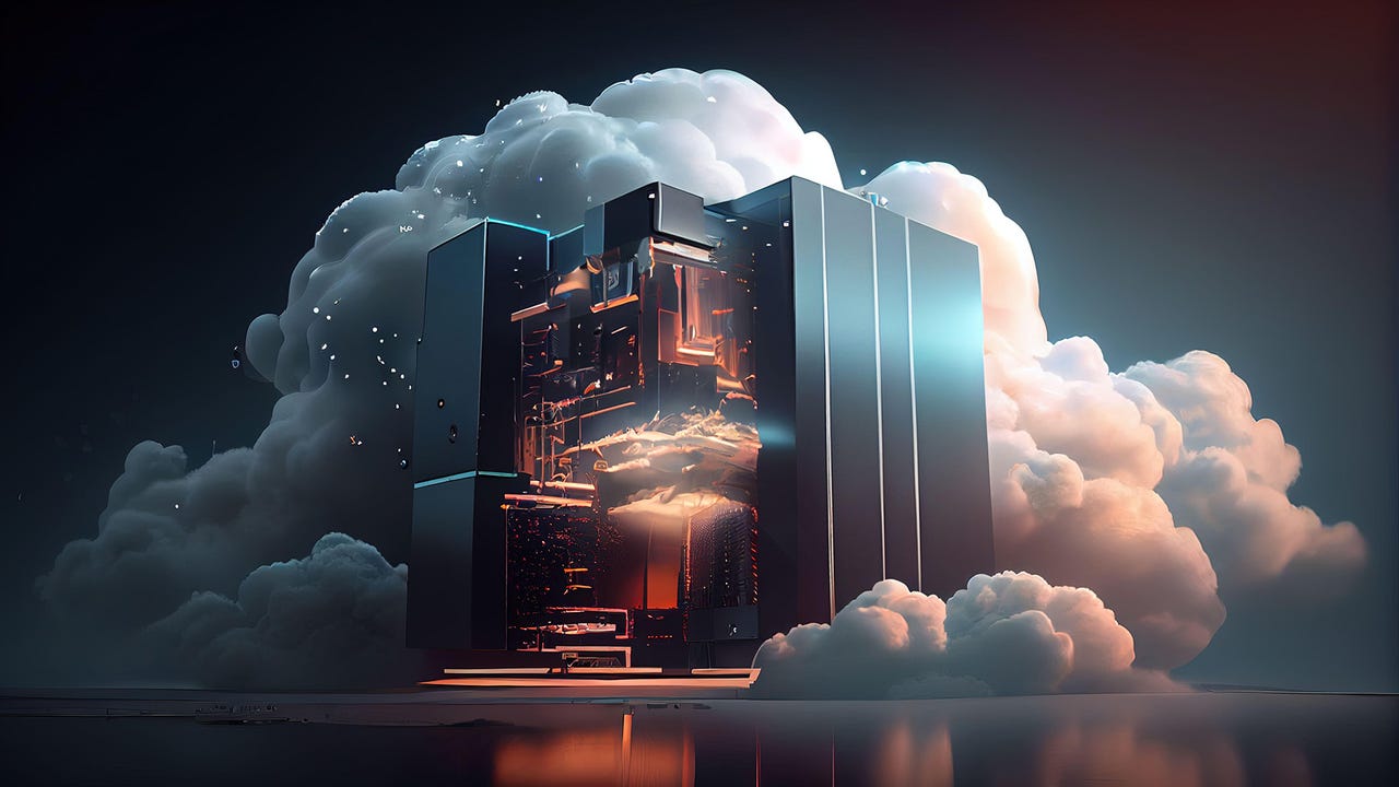 data center equipment in a cloud data center equipment in a cloud