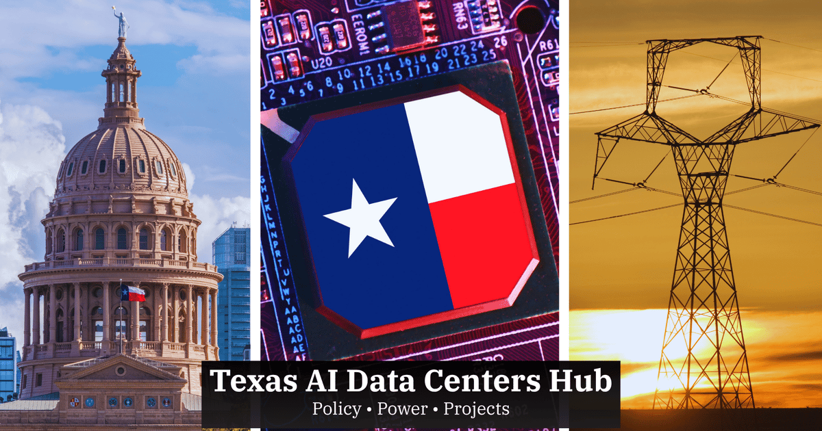 Topic Progress Texas AI Data Centers: Power, Policy, and Progress
