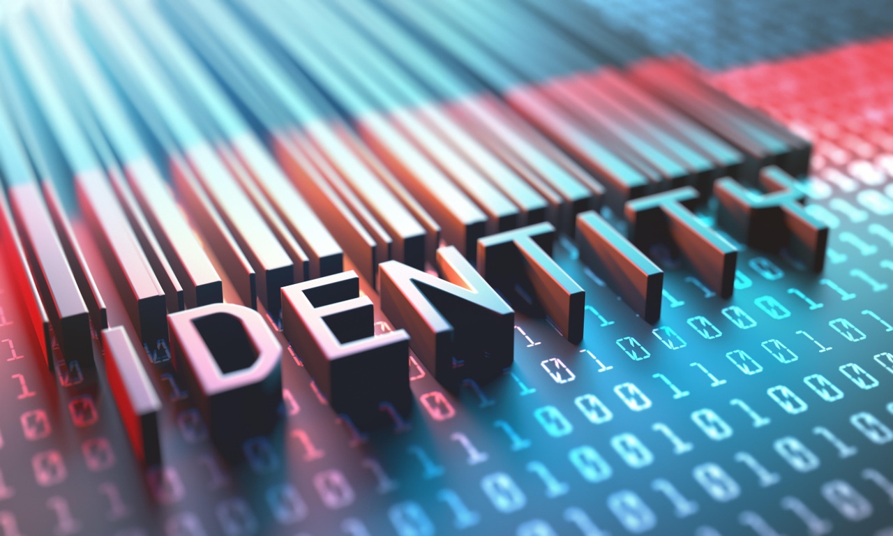 Machine identity visual concept Machine identity visual concept