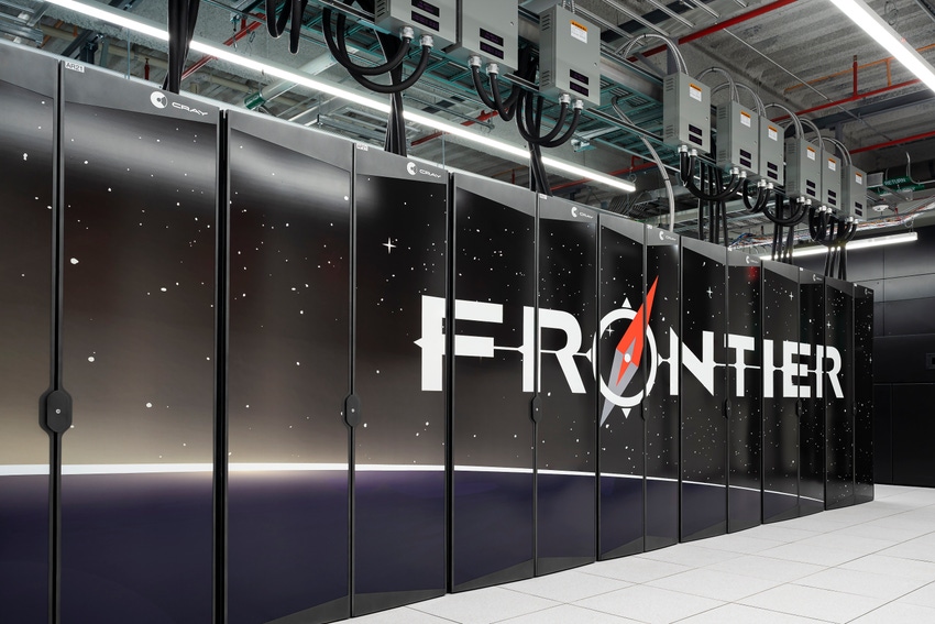Frontier Supercomputer from Oak-Ridge National Laboratories