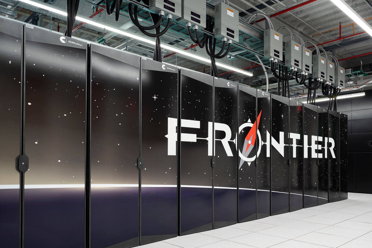 Frontier Supercomputer from Oak-Ridge National Laboratories Frontier Supercomputer from Oak-Ridge National Laboratories