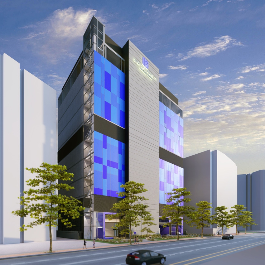 Rendering of Digital Realty's future Seoul data center