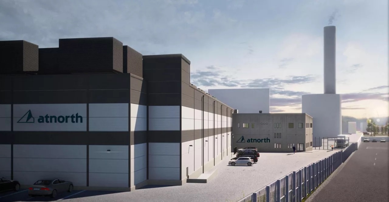 atNorth SWE01 data center - 3D render atNorth SWE01 data center - 3D render