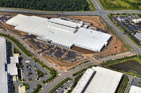 Digital Realty's ACC7 data center (formerly DuPont Fabros) in Ashburn, Virginia
