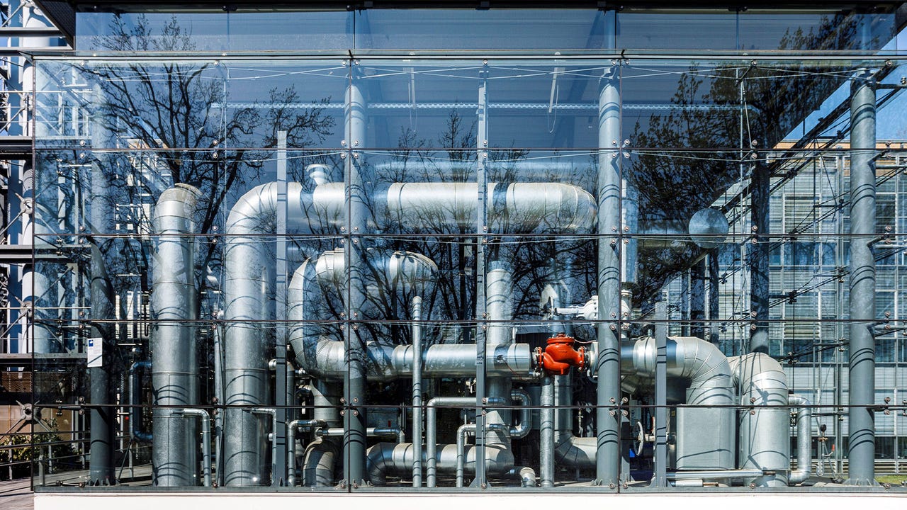 Municipal water supply illustration Municipal water supply illustration