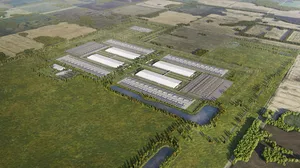 rendering of Meta's AI data center campus to be built in Alberta rendering of Meta's AI data center campus to be built in Alberta