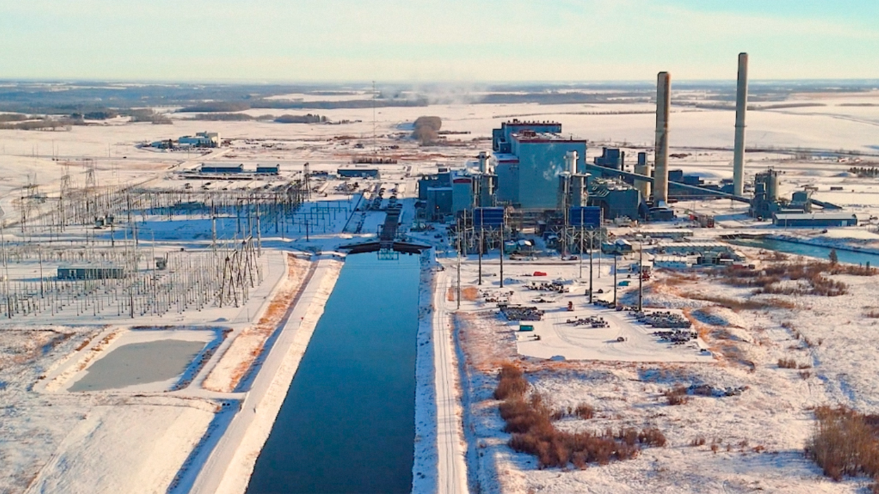 photo of Genesee Generating Station, located west of Edmonton near Warburg, Alberta photo of Genesee Generating Station, located west of Edmonton near Warburg, Alberta